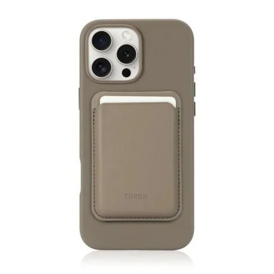 Cover Iphone 16 Pro Max Magsafe Case + Wallet Stand Torrii Koala - Gray